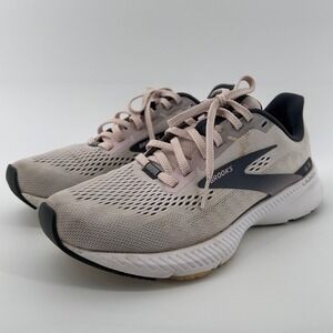 Brooks Women 6 Launch 8 Running Shoe Primrose Ombre Metallic Sneaker Lightweight